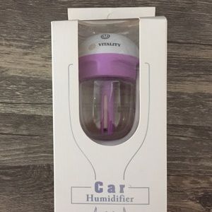 New Vitality Car Humidifier & Aromatherapy- Purple